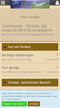 Mobile Screenshot of community.simkea.de